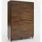 Skriňa Frida II S3D shirin walnut