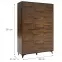 Skriňa Frida II S3D shirin walnut,2