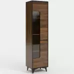 Vitrína Frida II W1D shirin walnut Vitrína Frida II W1D shirin walnut