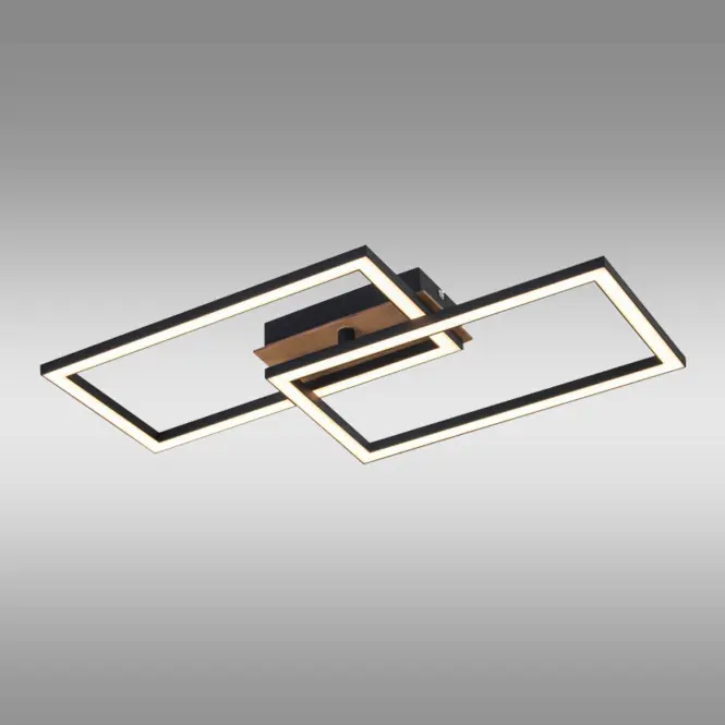 Stropné svietidlo Alma 2P WOOD AC-AL2PWOL 20W PL2