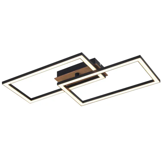 Stropné svietidlo Alma 2P WOOD AC-AL2PWOL 20W PL2