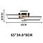 Luster Alma 3P WOOD AC-AL3PWOL 20W PL3 ,2