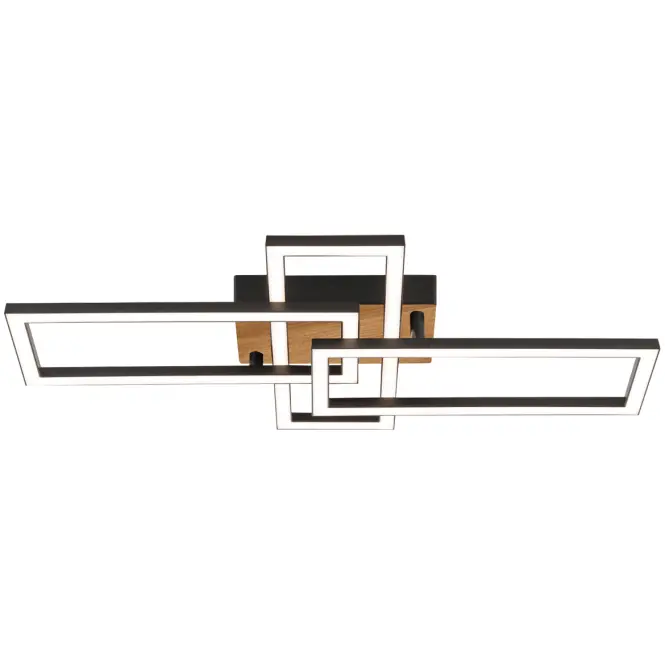 Stropné svietidlo Alma 3P WOOD AC-AL3PWOL 20W PL3