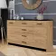 Komoda CRAFT craft/čierna,3