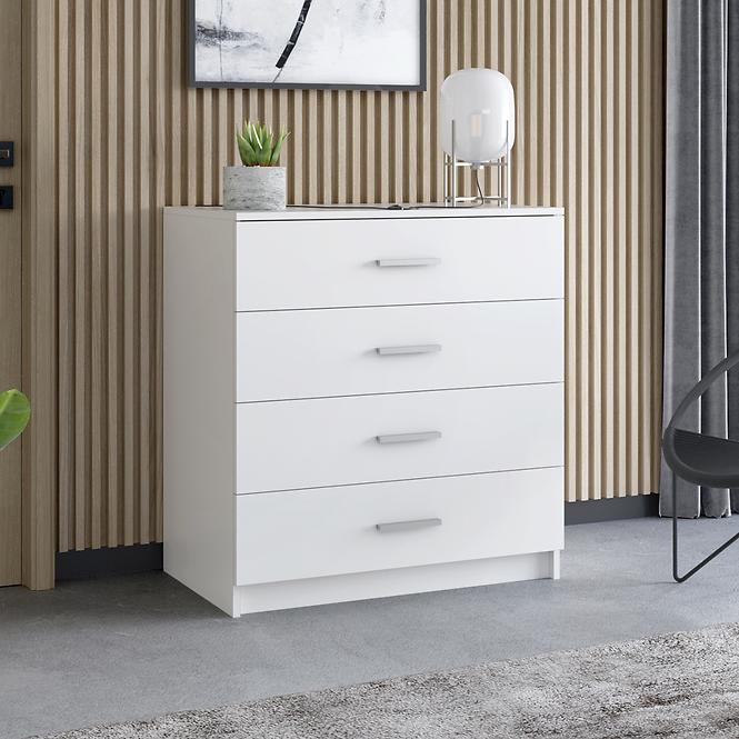 Komoda DUO 4S biela,4