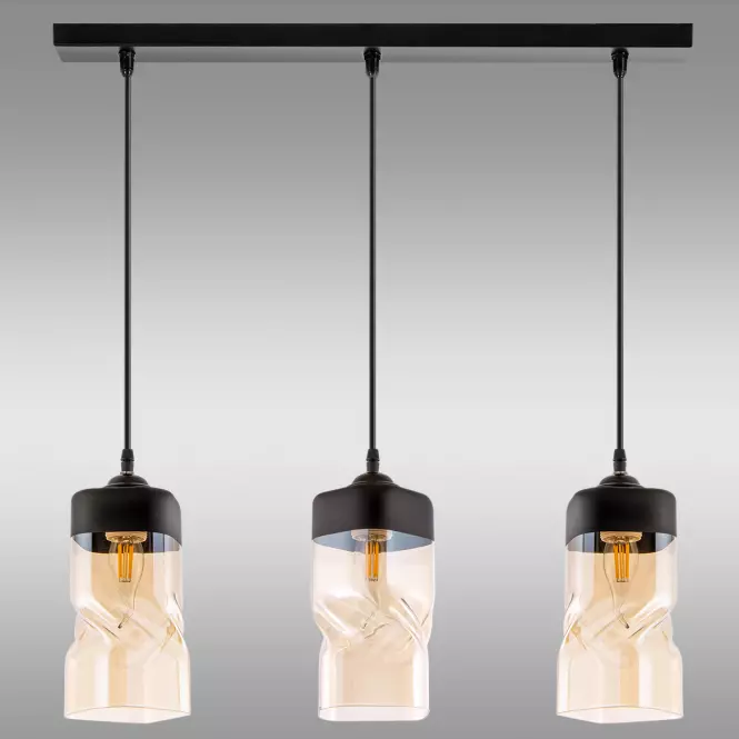 Luster W-N 3738/3 BLACK/AMBER LS3