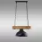 Luster W-DR 1226/1 WOOD/CHAIN LW1