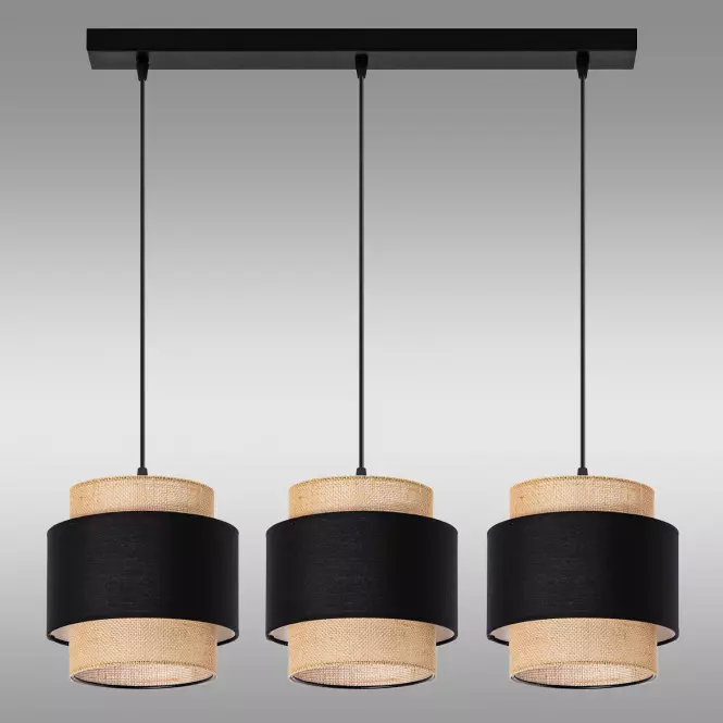 Luster W-L 1204/3 JUTE/BLACK LW3