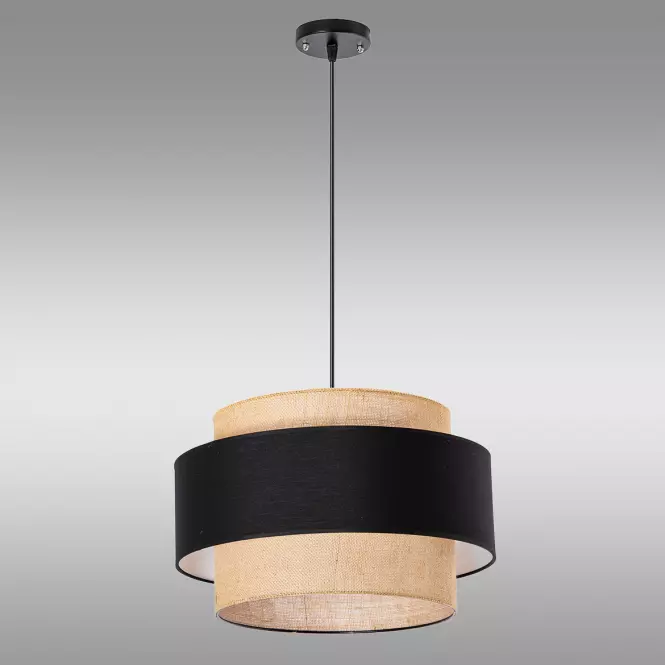 Luster W-1204/1-40 JUTE/BLACK LW1