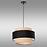 Závesné svietidlo W-1204/1-40 JUTE/BLACK LW1