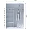 Skriňa Ladder 150 čierna/lamely dub craft,3
