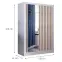 Skriňa Ladder 150 biela/lamely dub craft,2