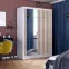 Skriňa Ladder 150 biela/lamely dub craft,4