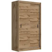 Skriňa s posuvnými dverami Multi 120 cm - wotan, dvojdverová