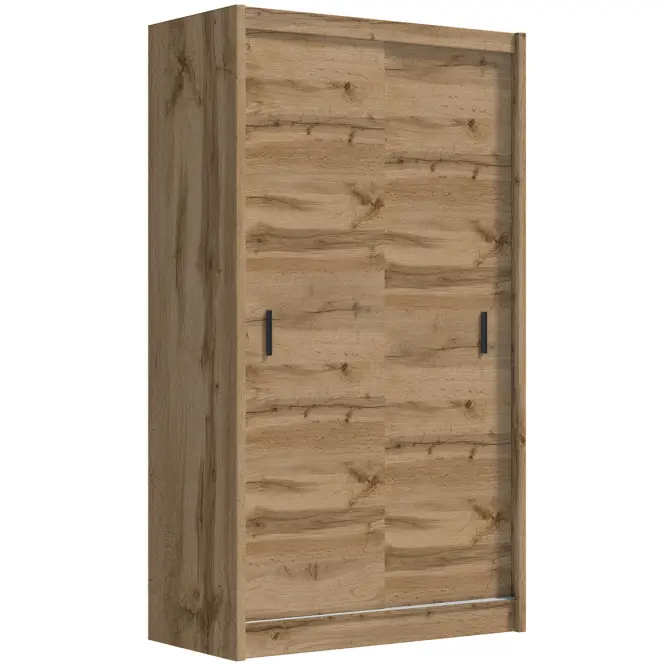 Skriňa s posuvnými dverami Multi 120 cm - wotan, dvojdverová