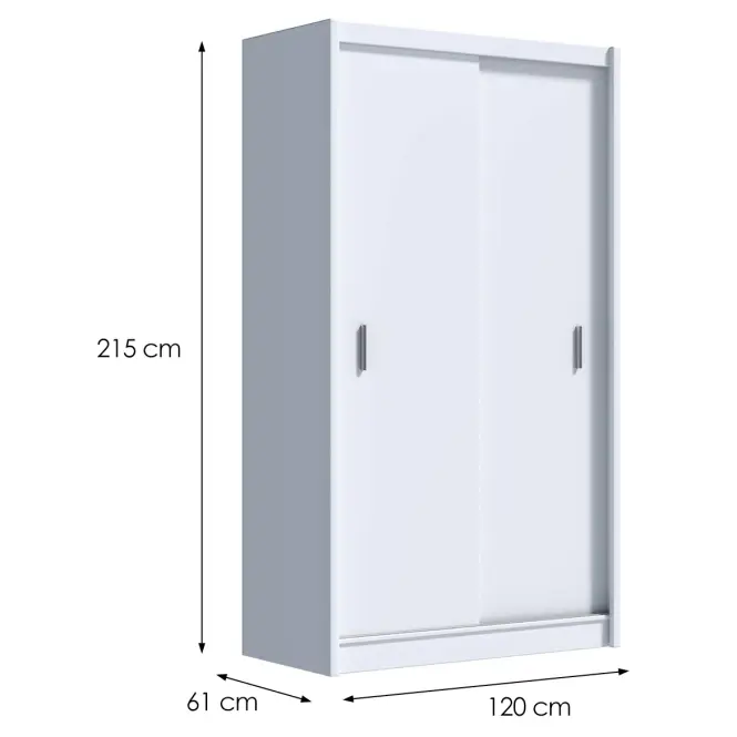 Skriňa Multi 120 biela,2