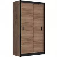 Skriňa Multi 120 craft/čierna