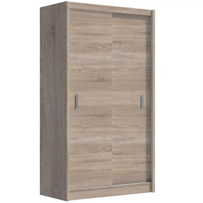 Skriňa s posuvnými dverami Multi 150 cm - sonoma, dvojdverová