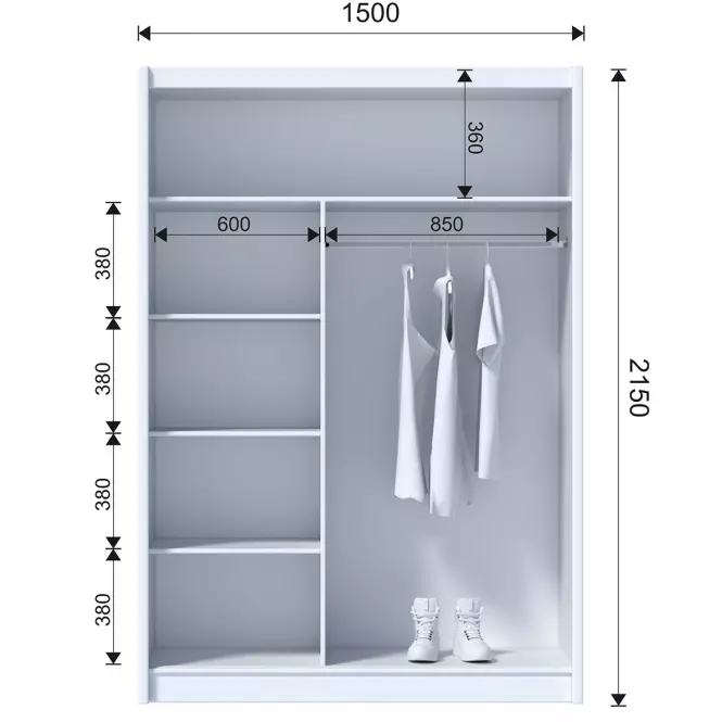 Skriňa Multi 150 wotan