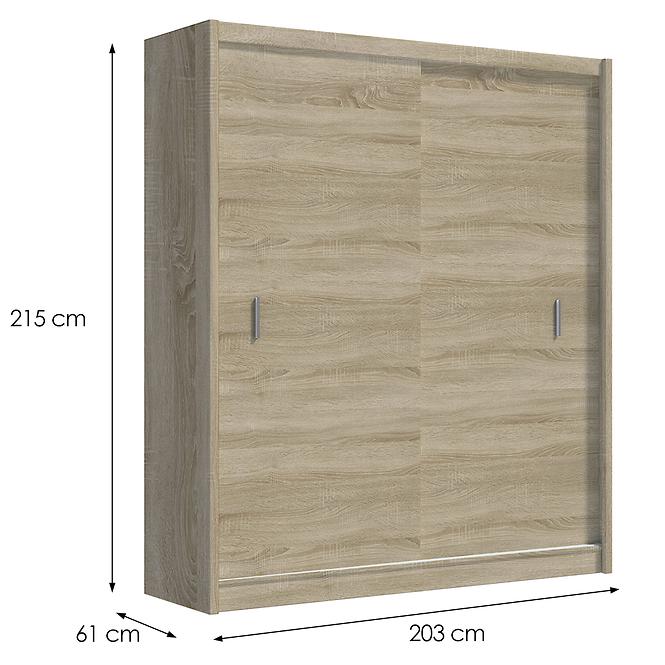 Skriňa Multi 203 sonoma