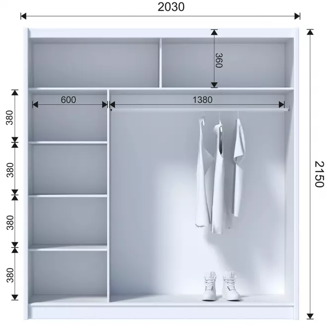 Skriňa Multi 203 wotan