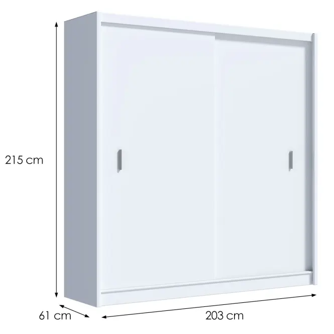 Skriňa Multi 203 biela,2