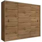 Skriňa s posuvnými dverami Multi 250 cm - wotan, trojdverová