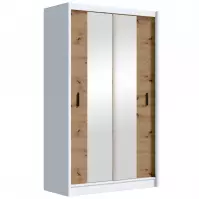 Skriňa ART 120 biela/artisan