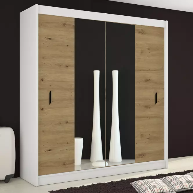 Skriňa ART 203 biela/artisan