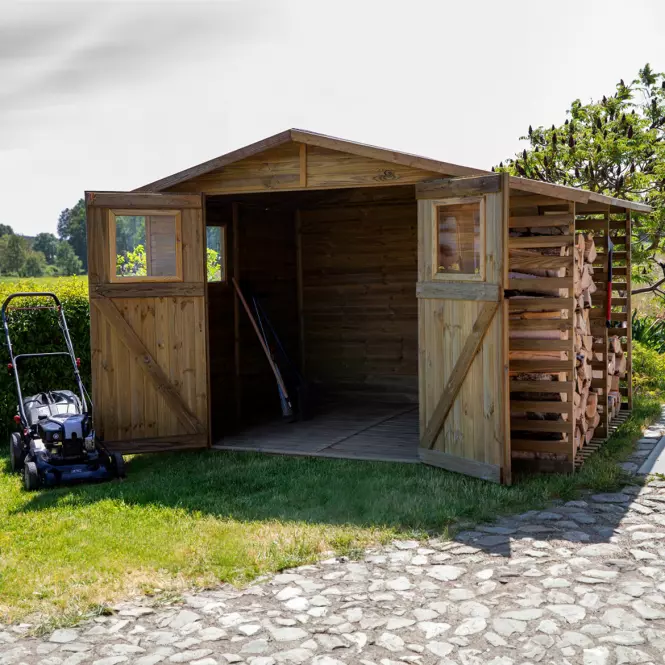 Domček na náradie Milano II s podlahou,5