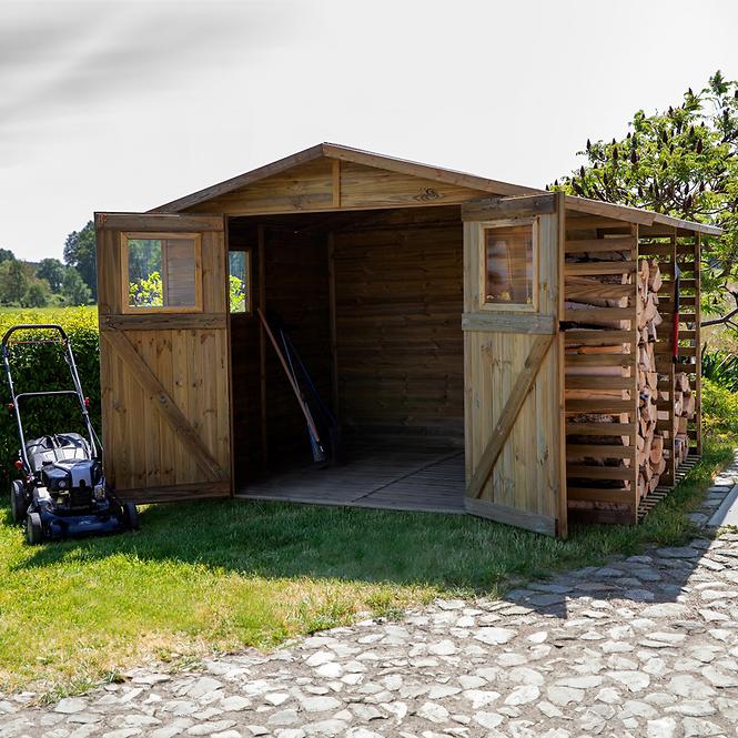Domček na náradie Milano II s podlahou,5