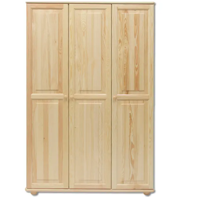 Borovicová skriňa SF105 120 cm – trojdverová