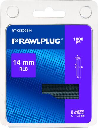 Klince do zošivačky Rawplug RL 14 mm 1000 ks