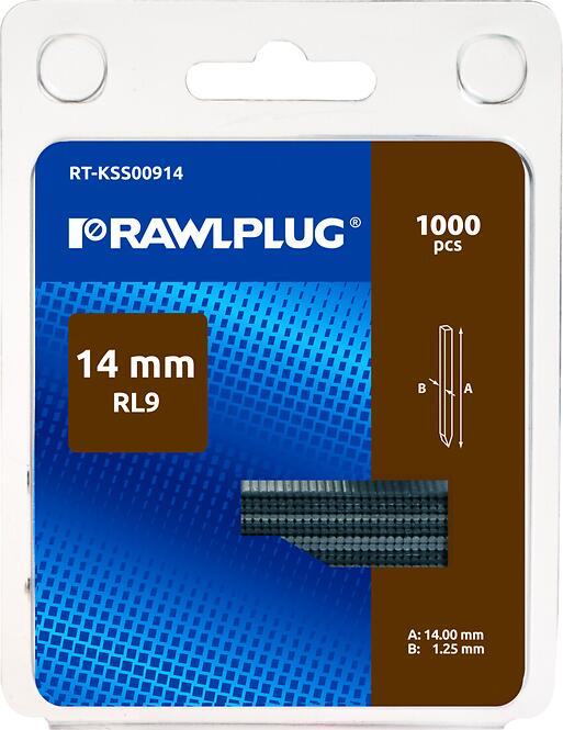 Nastreľovací klinec Rawplug RL 14 mm 1000 ks