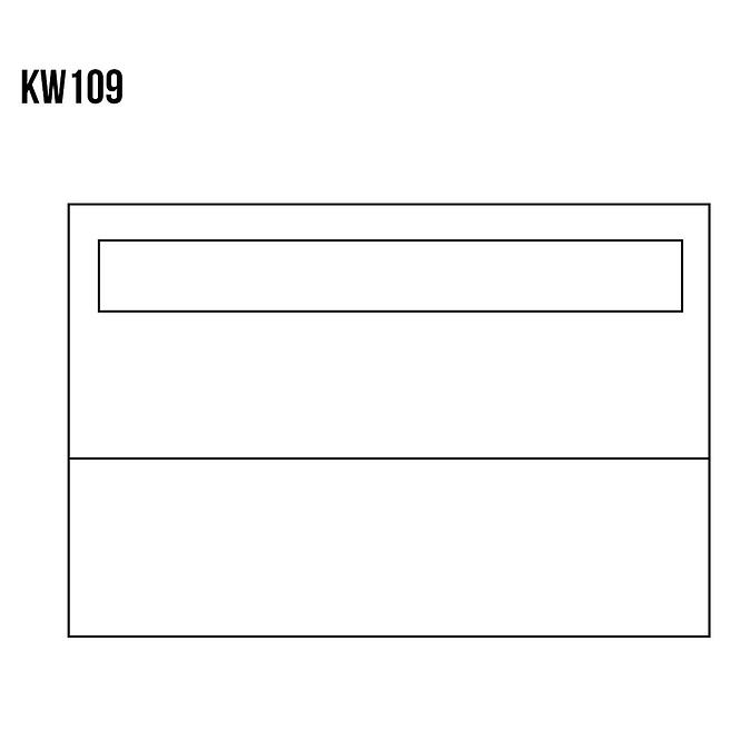 Vitrína z Borovice KW109 surová,3