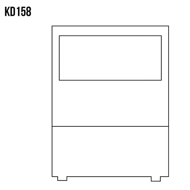 Komoda z Borovice KD158 surová