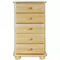 Komoda z Borovice KD160 surová