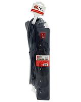 Predlžovací kábel s vypínačom Q-360f 5x z/u 3m black