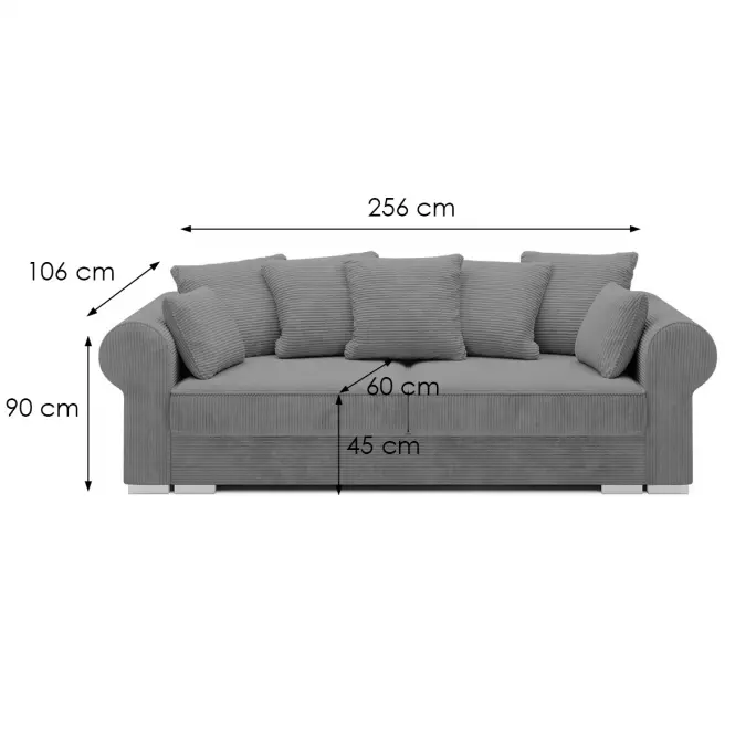 Pohovka Deluxe Poso 60