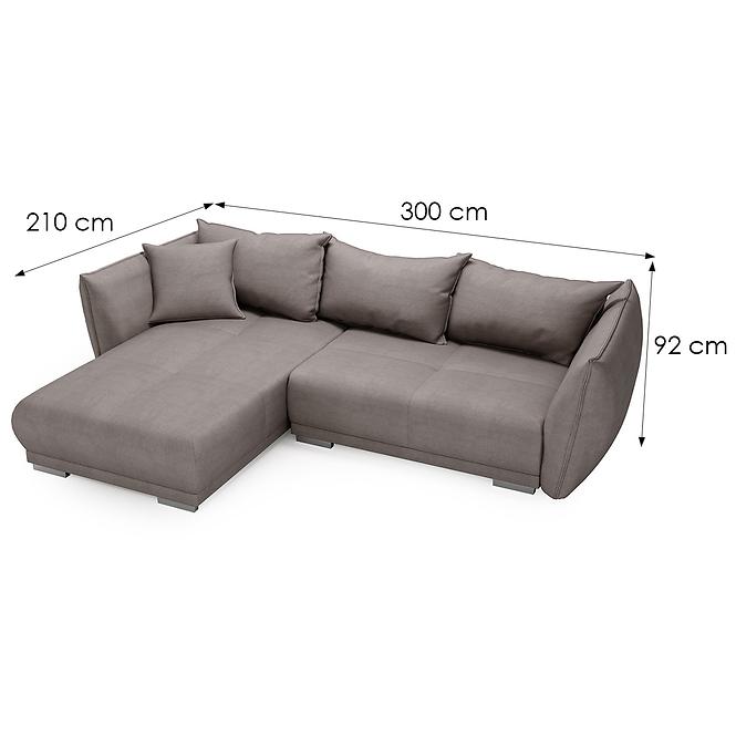 Rohová sedačka Botega L Element 03,7