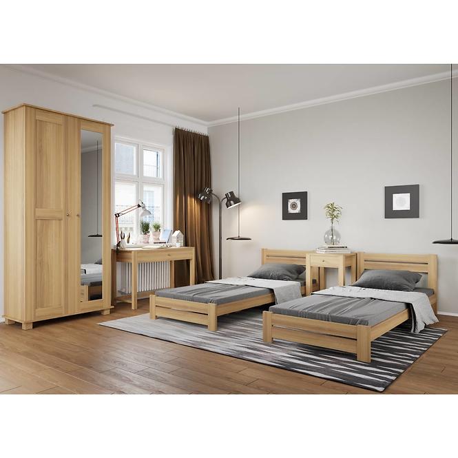 Skriňa II + Zrkadlo Mono borovica,5