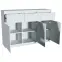 Komoda Merg 3D3S biela,3