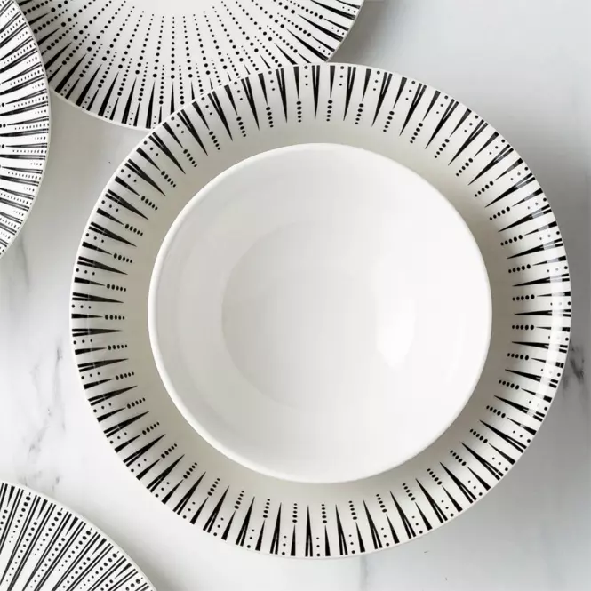 Porcelánová šalátová misa Iris 23 cm,3