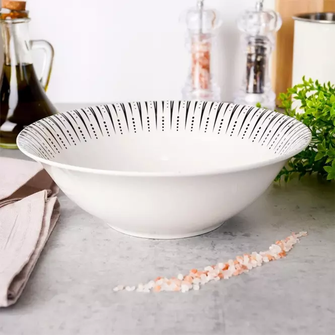 Porcelánová šalátová misa Iris 23 cm