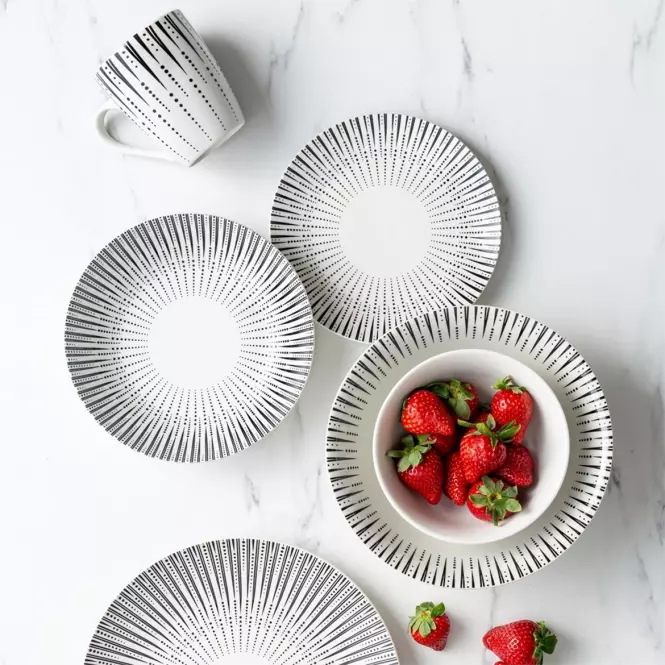 Porcelánová šalátová misa Iris 23 cm