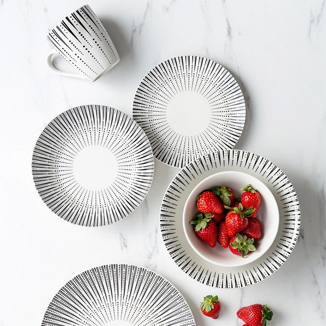 Porcelánová šalátová misa Iris 23 cm