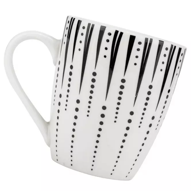 Porcelánový hrnček Iris 350 ml,4