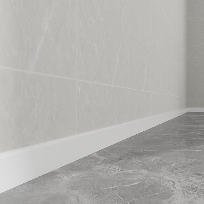 Podlahová lišta Parquet Mercado Premium 60 Biela 2.2m