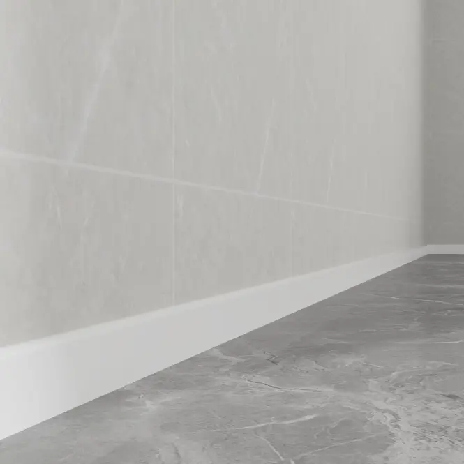 Podlahová lišta Parquet Mercado Premium 60 Biela 2.2m,3