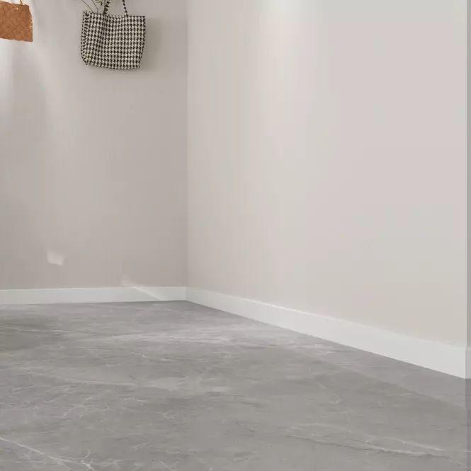 Podlahová lišta Parquet Mercado Premium 80 Biela 2.2m